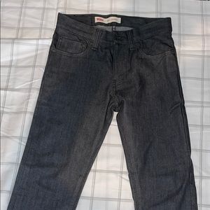 Boys Levi Jeans (Dark Gray)